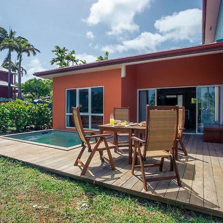 Villa Maorie 1 Chambre Avec Piscine Privee Le François Buitenkant foto