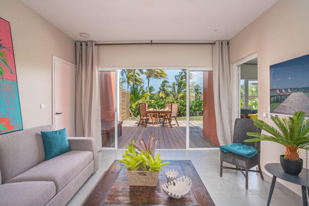 Villa Maorie 1 Chambre Avec Piscine Privee Le François Buitenkant foto