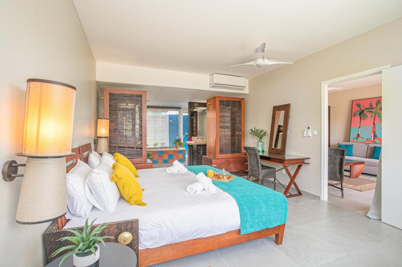 Villa Maorie 1 Chambre Avec Piscine Privee Le François Buitenkant foto