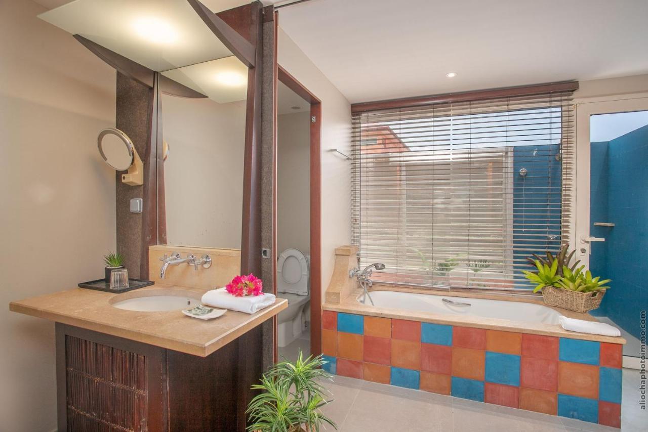 Villa Maorie 1 Chambre Avec Piscine Privee Le François Buitenkant foto