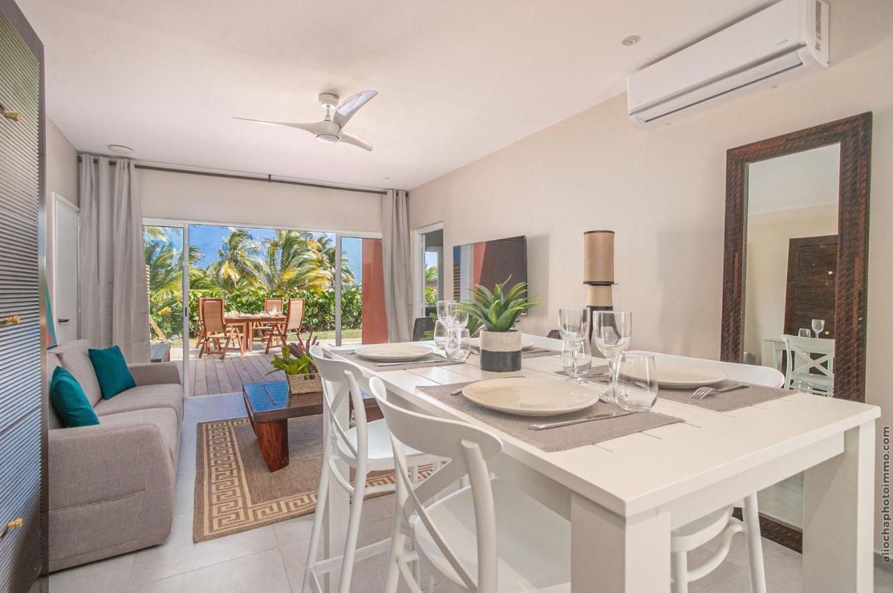Villa Maorie 1 Chambre Avec Piscine Privee Le François Buitenkant foto