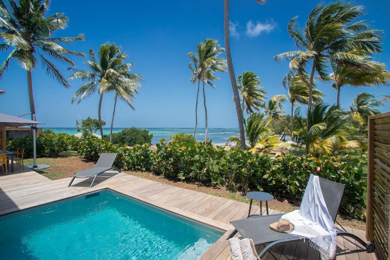 Villa Maorie 1 Chambre Avec Piscine Privee Le François Buitenkant foto