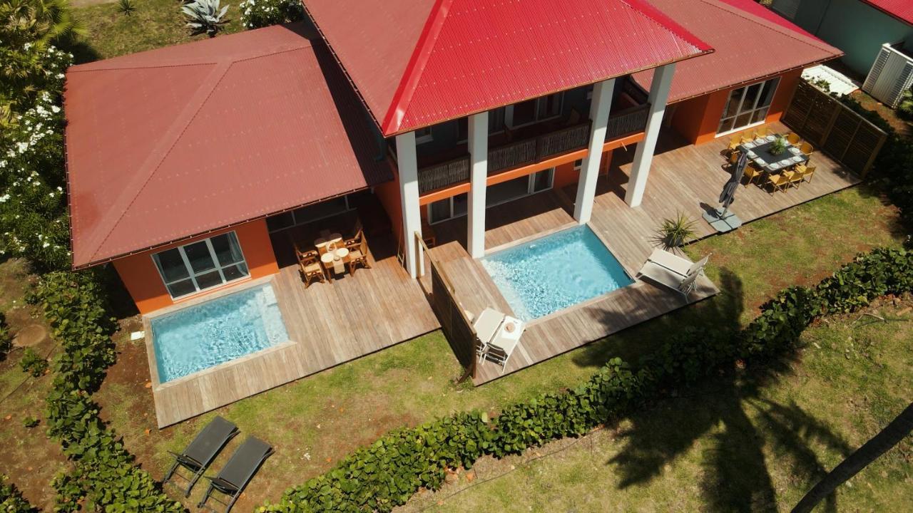 Villa Maorie 1 Chambre Avec Piscine Privee Le François Buitenkant foto